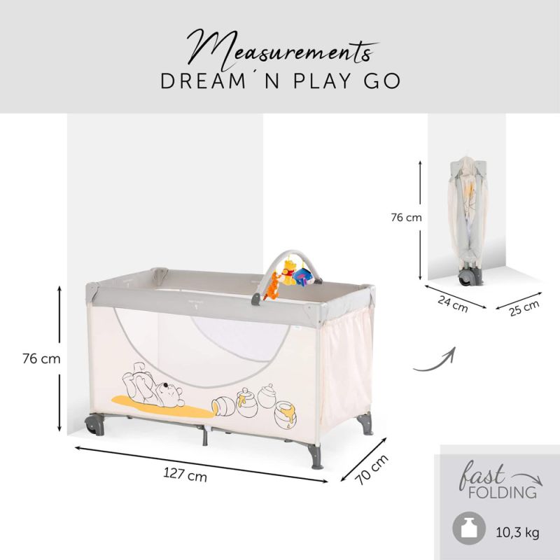 Манеж Hauck Dream N Play Go Pooh Cuddles