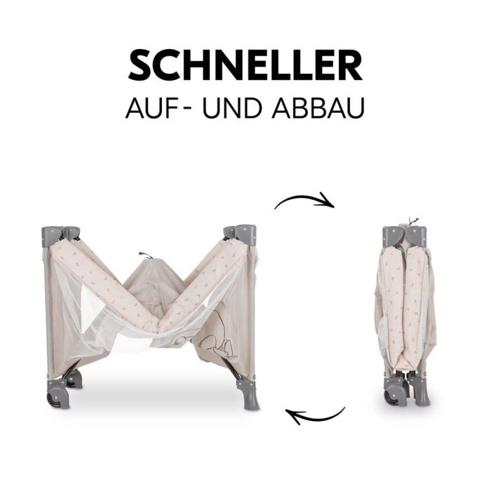 Манеж Hauck Dream N Play Go Pooh Rainbow Beige