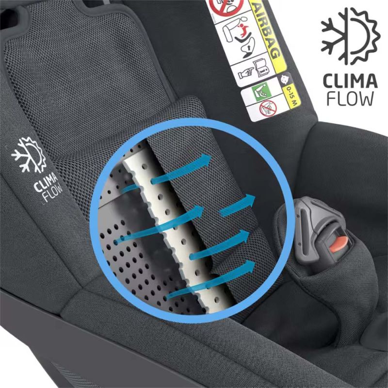Автокресло MAXI-COSI Pearl 360 2 Authentic Graphite без вкладыша