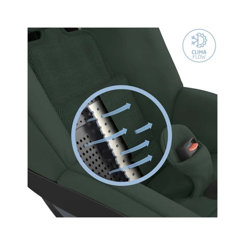 Автокрісло MAXI-COSI Pearl 360 2 Authentic Green без вкладишу