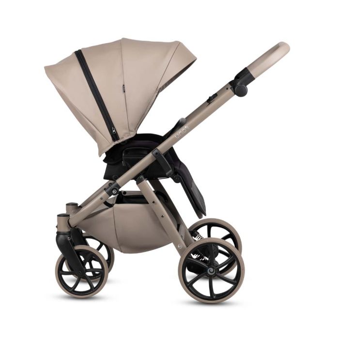 Коляска 2 в 1 TUTIS Uno6 Plus Leather Nocciola