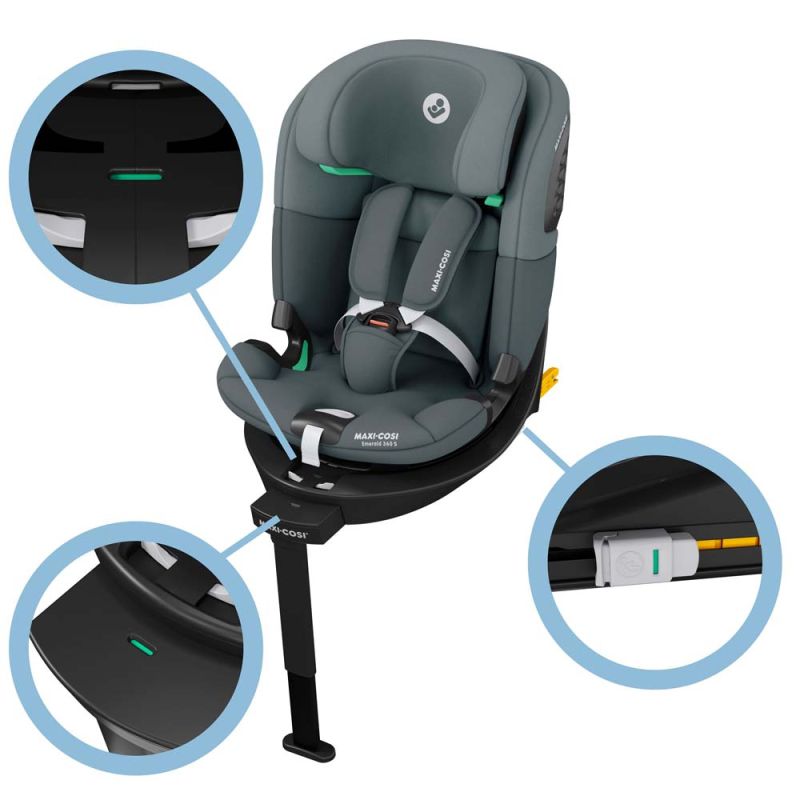 Автокресло MAXI-COSI Emerald 360 S Tonal Graphite