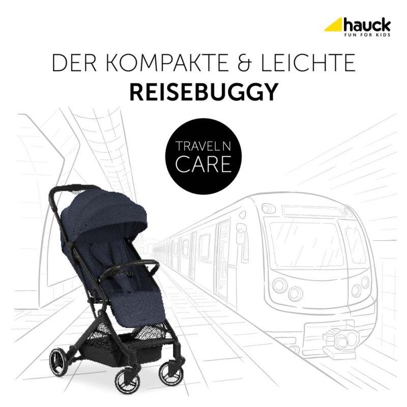 Прогулочная коляска Hauck Travel N Care Dark Navy Blue