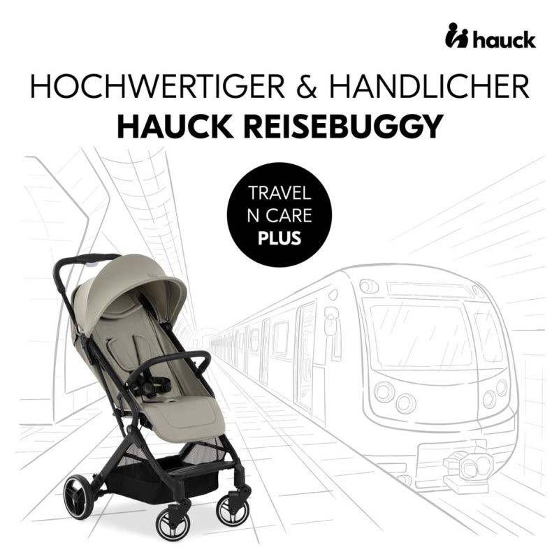 Прогулочная коляска Hauck Travel N Care Plus Velvet Olive