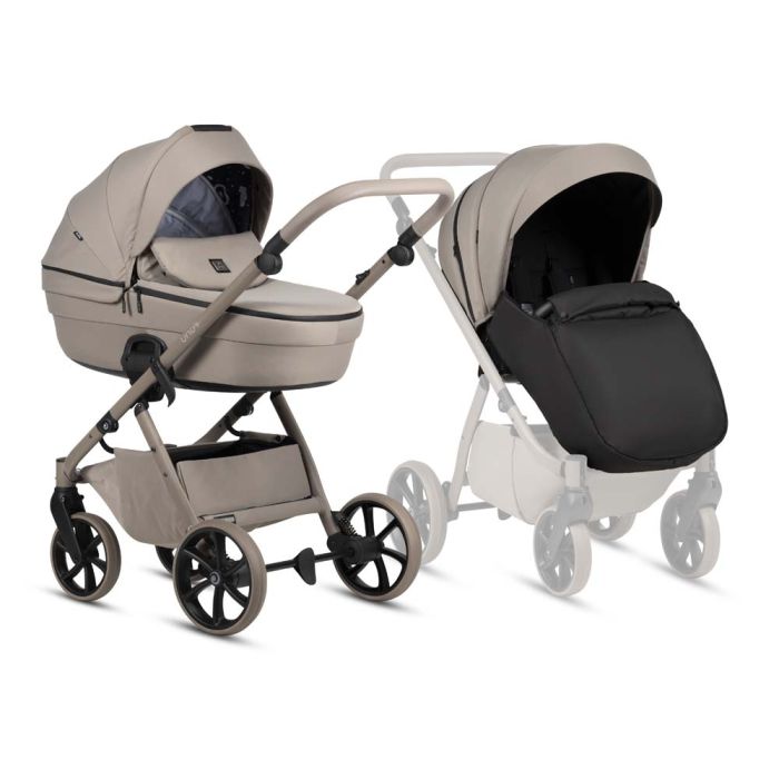 Коляска 2 в 1 TUTIS Uno6 Plus Essential Taupe