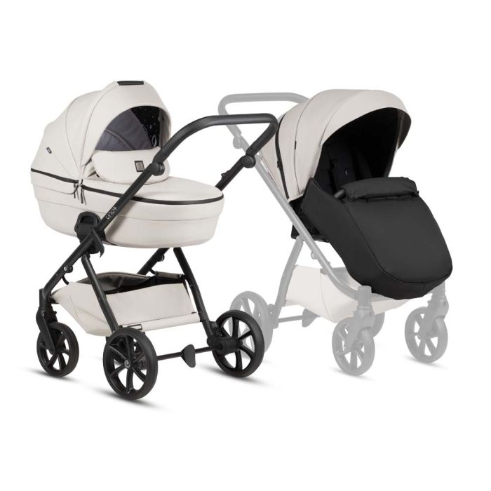 Коляска 2 в 1 TUTIS Uno6 Plus Leather Latte