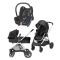 Коляска универсальная 3 в 1 MAXI-COSI ZELIA2 з автокреслом CabrioFix Essential Black