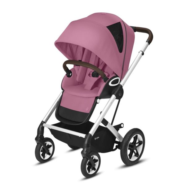 Прогулянкова коляска Cybex Talos S Lux SLV (Magnolia Pink)