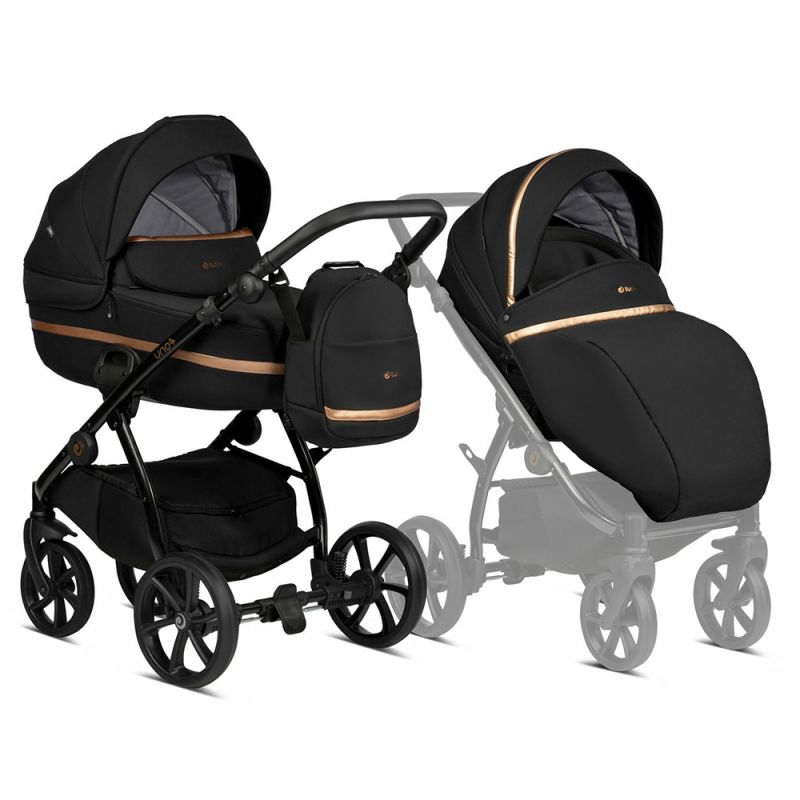 Коляска 2 в 1 TUTIS Uno3 plus BLACK EDITION Copper