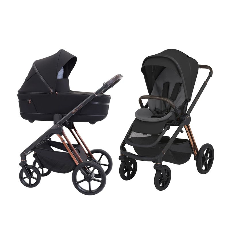 Коляска 2 в 1 Espiro Miloo 2025 210 Diamond Black