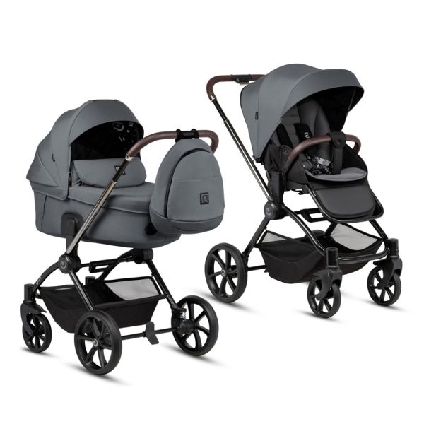 Коляска 2 в 1 TUTIS GIO+ Grigio