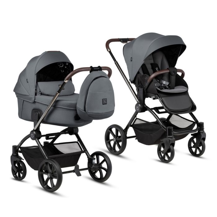 Коляска 2 в 1 TUTIS GIO+ Grigio