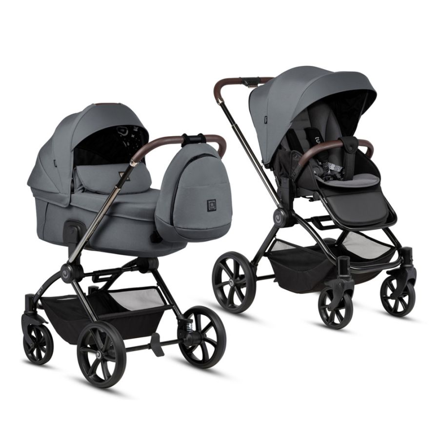 Коляска 2 в 1 TUTIS GIO+ Grigio