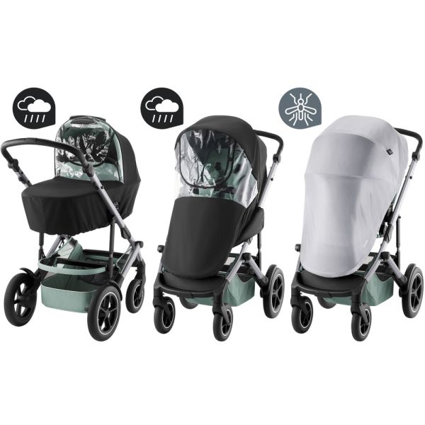 Комплект от непогоды Britax Römer SMILE 5Z (2 дождевика + москитная сетка)