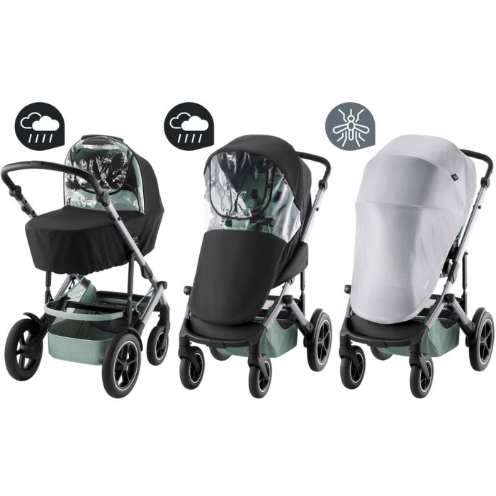 Комплект от непогоды Britax Römer SMILE 5Z (2 дождевика + москитная сетка)