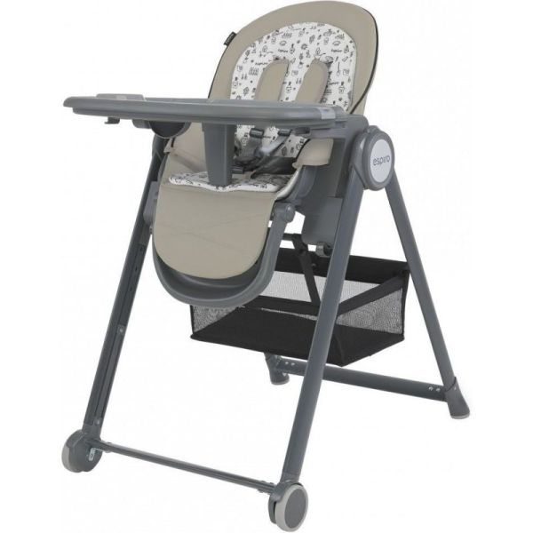 Стульчик для кормления Espiro Penne 107 Warm Gray Стульчик для кормления Espiro Penne 107 Warm Gray