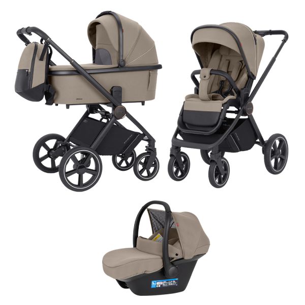 Коляска 3 в 1 CARRELLO Ultimo CRL-6519 Pearl Beige