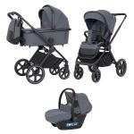 Коляска 3 в 1 CARRELLO Ultimo CRL-6519 Cool Grey