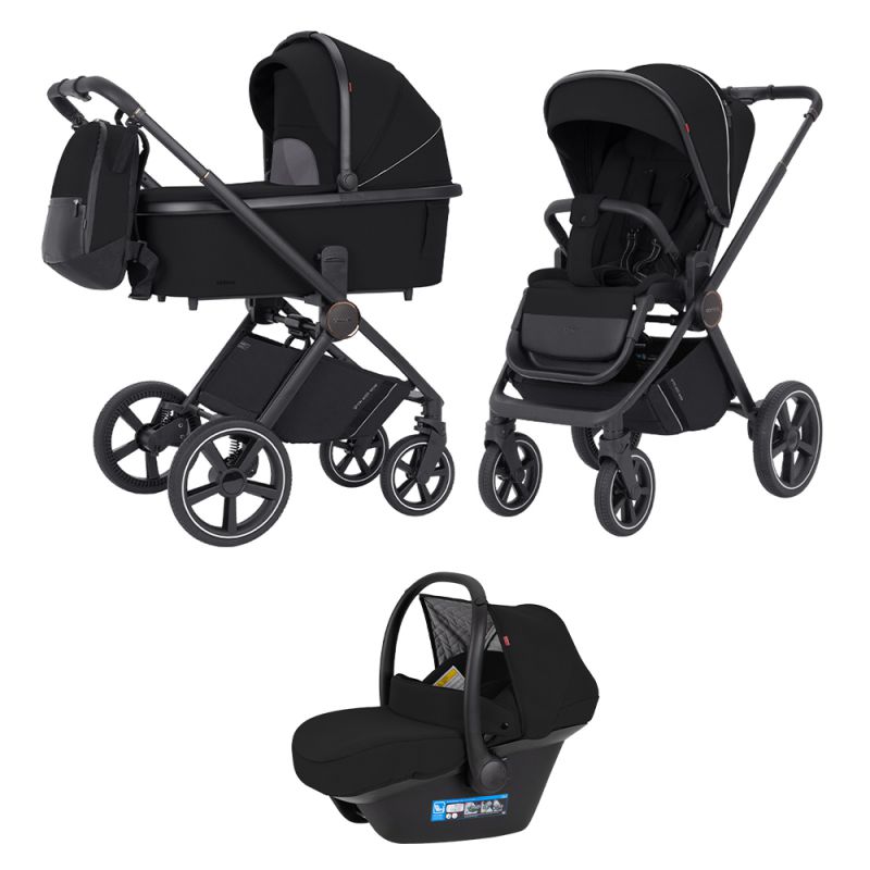 Коляска 3 в 1 CARRELLO Ultimo CRL-6519 Sable Black