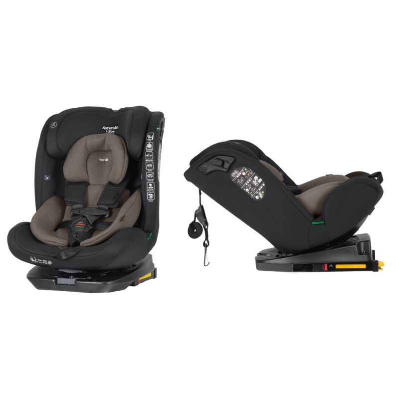 Автокресло CARRELLO Asteroid i-Size CRL-17001 Lunar Beige 40-150см ISOFIX с поворотом