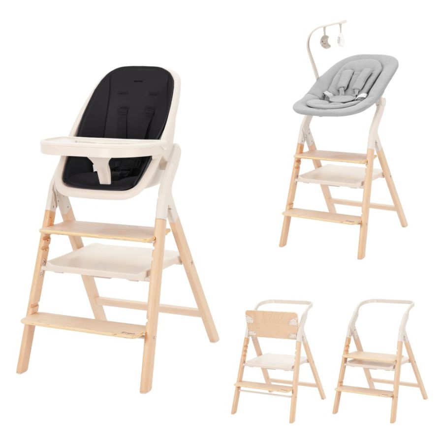 Стілець для годування CARRELLO Ergo CRL-16701 Obsidian Black