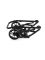 Коляска 2 в 1 Kidex K-Style Bloom of Rose Handle Black