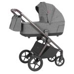 Коляска 2 в 1 CARRELLO Ultra CRL-6527 Metal Grey