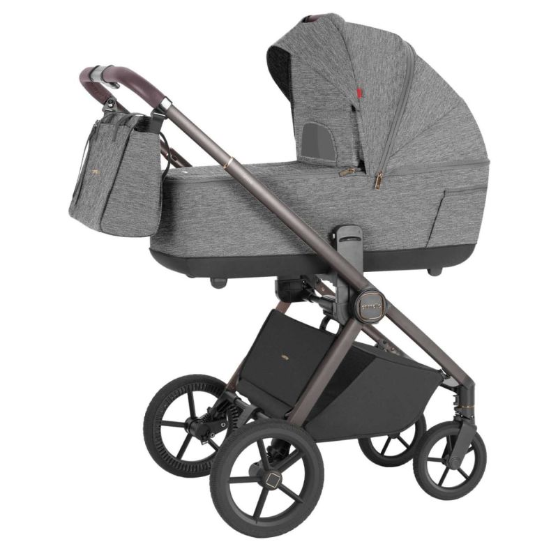 Коляска 2 в 1 CARRELLO Ultra CRL-6527 Metal Grey