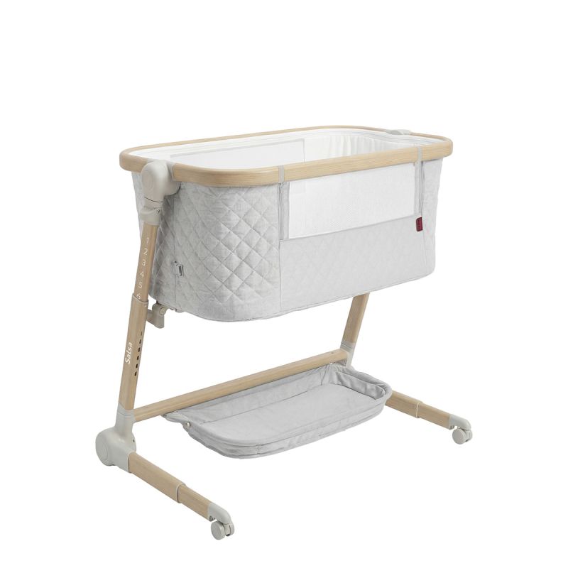 Приставная кроватка CARRELLO Salsa CRL-16507 Velora Grey