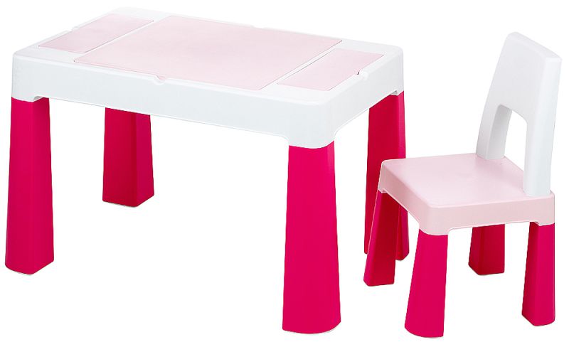 Стіл та стілець Tega Multifun Eco MF-004 123 light pink