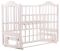 Кровать Babyroom Дина D201 маятник  белая