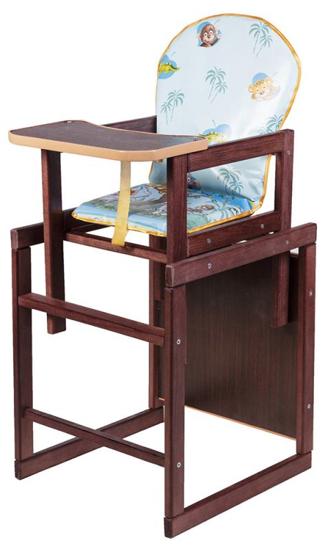 Стільчик-трансформер Наталка Зайчик-22 темний блакитний (сафарі)