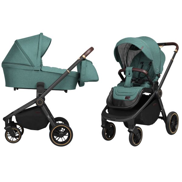 Коляска 2 в 1 CARRELLO Epica CRL-8510/1 Tea Green + дощовик