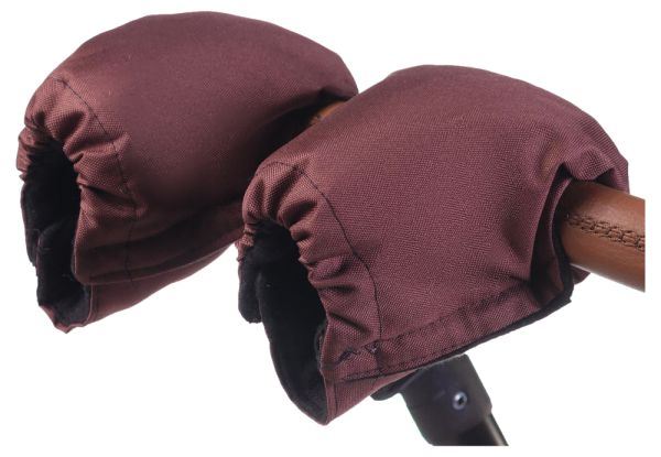 Рукавиці Babyroom на коляску  шоколад