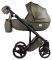 Коляска 2 в 1 Adamex Luciano jeans Q7 хаки
