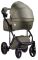 Коляска 2 в 1 Adamex Luciano jeans Q7 хаки