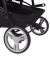 Коляска прогулочная для двойни CARRELLO Connect CRL-5502 Rock Gray в льне +дождевик