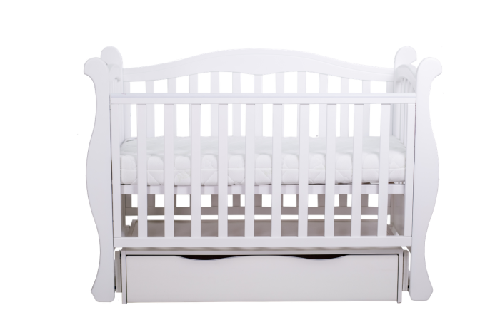 Детская кроватка - диван Angelo Lux - 6 белая