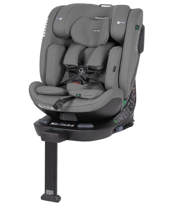 Автокресло CARRELLO Meteorit Fusion CRL-15101 Seashell Grey i-Size 40-150см ISOFIX, поворот, опорная стойка