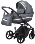 Коляска 2 в 1 Adamex Rimini ECO шкіра 100% RI-253