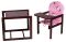 Стульчик- трансформер Наталка Зайчик-22 темный  розовый (hello kitty)