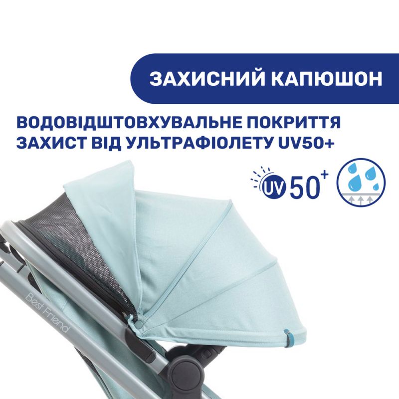 Коляска 2 в 1 Chicco Best Friend Pro Light Dragonfly