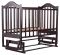Кровать Babyroom Дина D203 маятник  венге