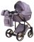 Коляска 2 в 1 Adamex Luciano Polar (Gold) Y811 сиреневый (кожа) - сиреневый