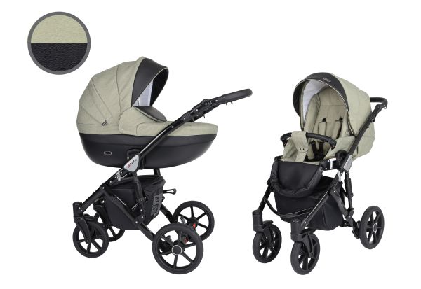 Коляска универсальная 2 в 1 Kunert Mila 16 Olive