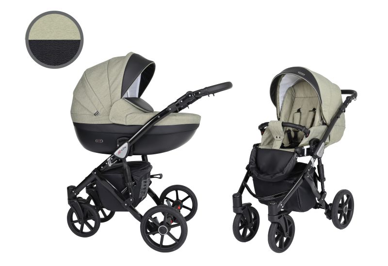Коляска 2 в 1 Kunert Mila 16 Olive