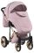 Коляска 2 в 1 Adamex Luciano Polar (Gold) Y813 рожевий пудра (шкіра) - рожевий
