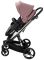 Коляска 2 в 1 Bair Electra B-touch system BE-04 dark pink (рожевий)
