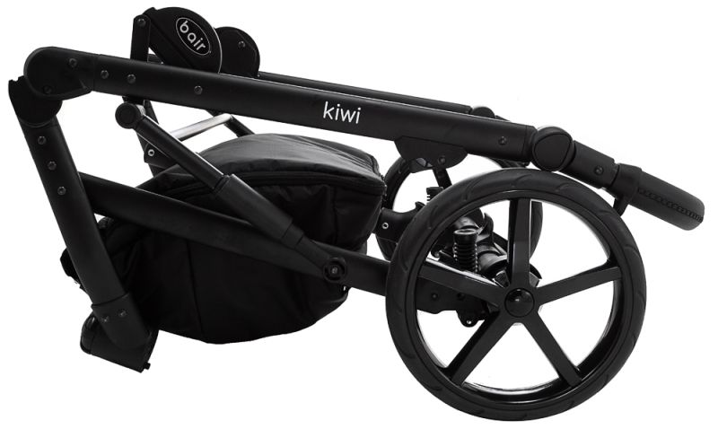 Коляска 2 в 1 Bair Kiwi Soft BKS-452 черный