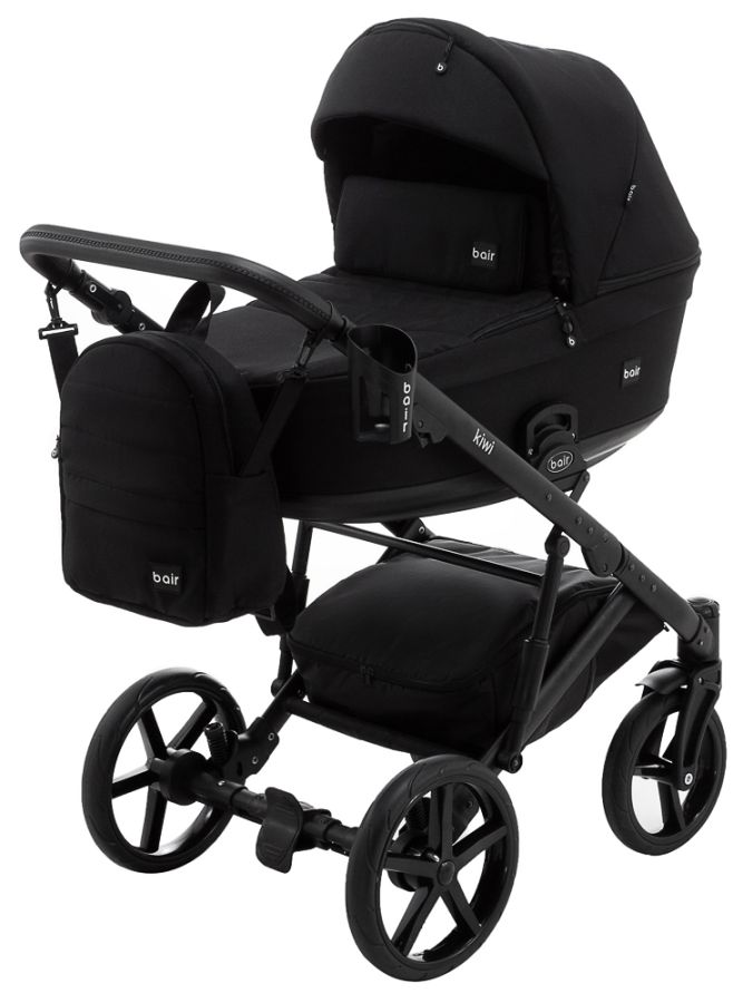 Коляска 2 в 1 Bair Kiwi Soft BKS-452 чорний
